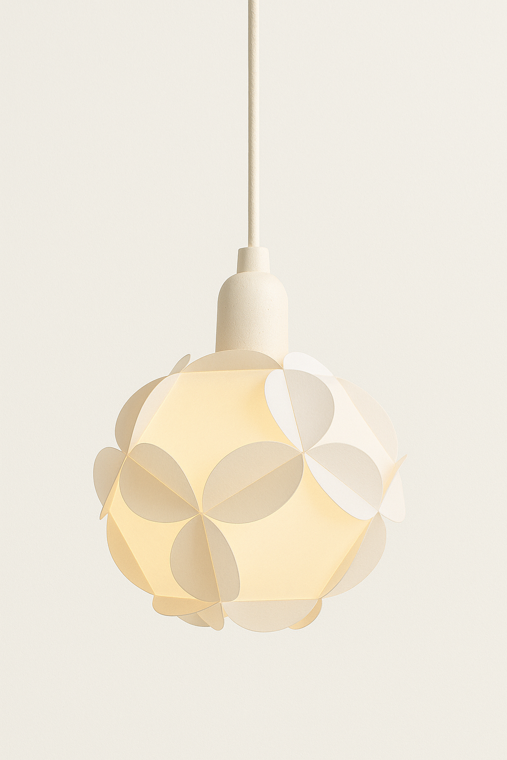 The flower lampshade