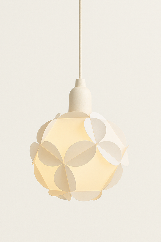 The flower lampshade