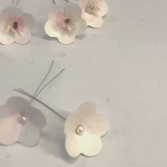 Handmade flowers decorations