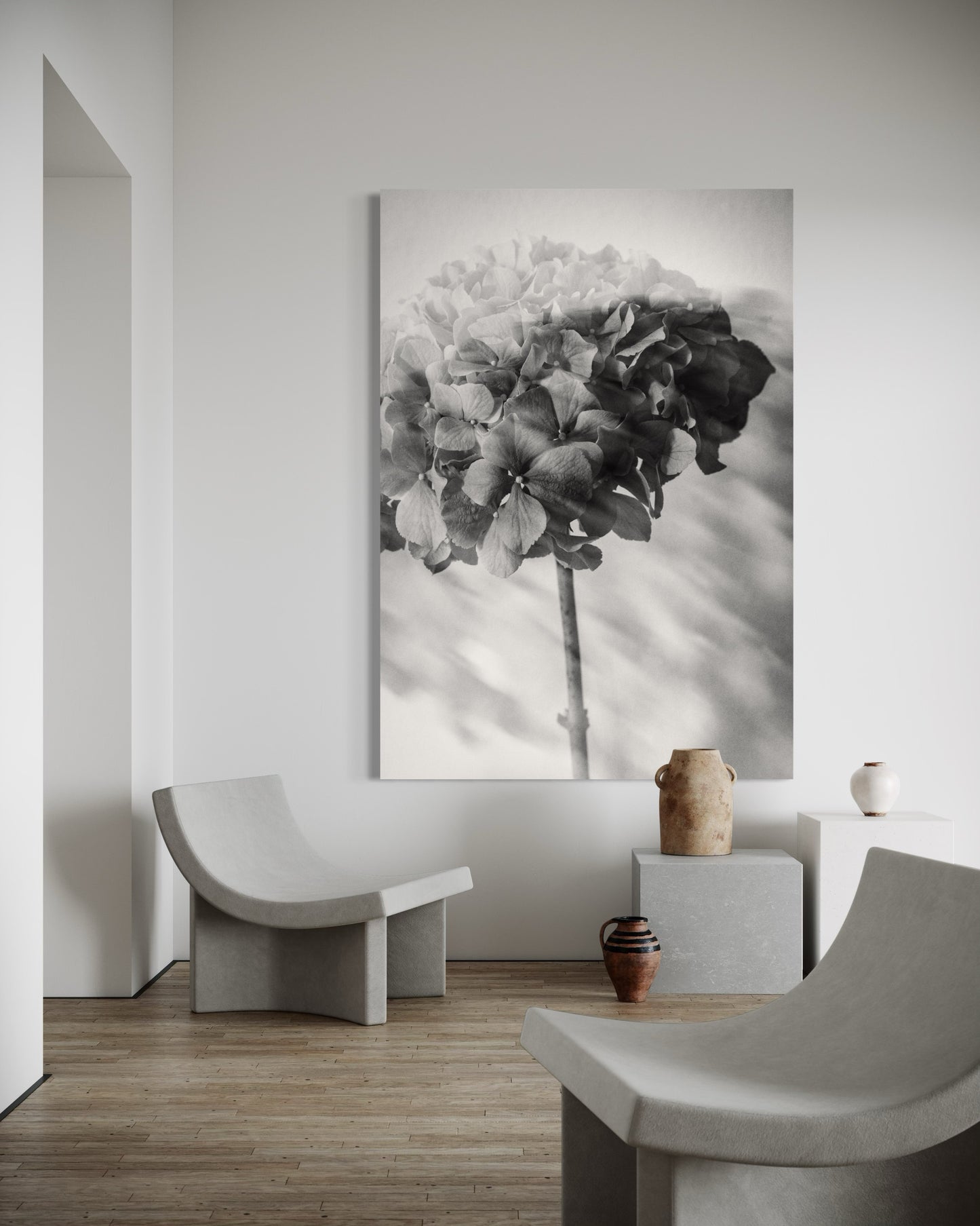 Photo Flower Hydrangea II-stor print