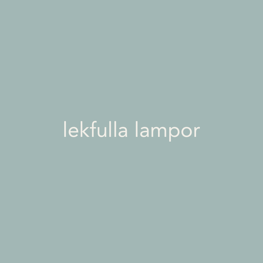 Lekfulla Lampor
