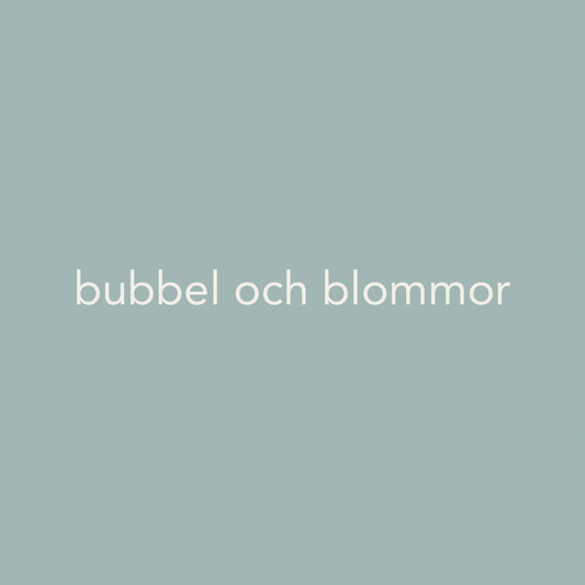 Bubbles and flowers