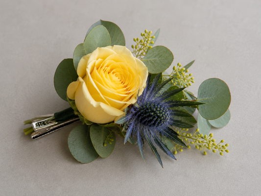 Midsommarblomma/ hårspänne